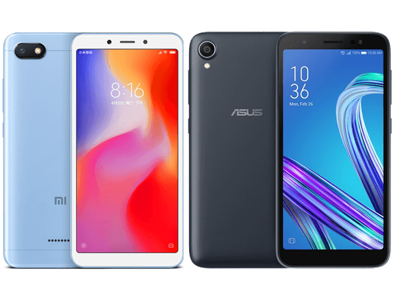 Сравнить смартфоны xiaomi. ASUS Zenfone Live l1. Редми ж 6. Redmi y6. Асус vs редми.