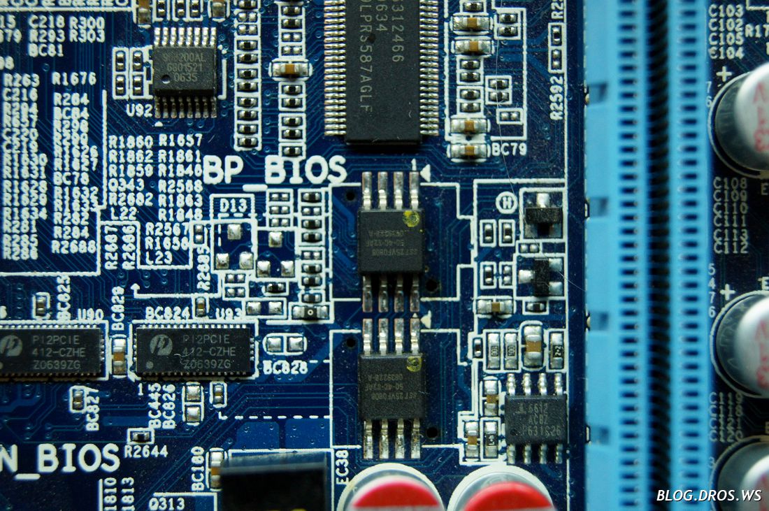 Как выпаять биос материнской платы