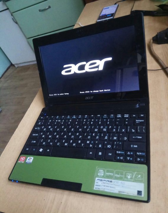 Как разобрать нетбук acer aspire one 522