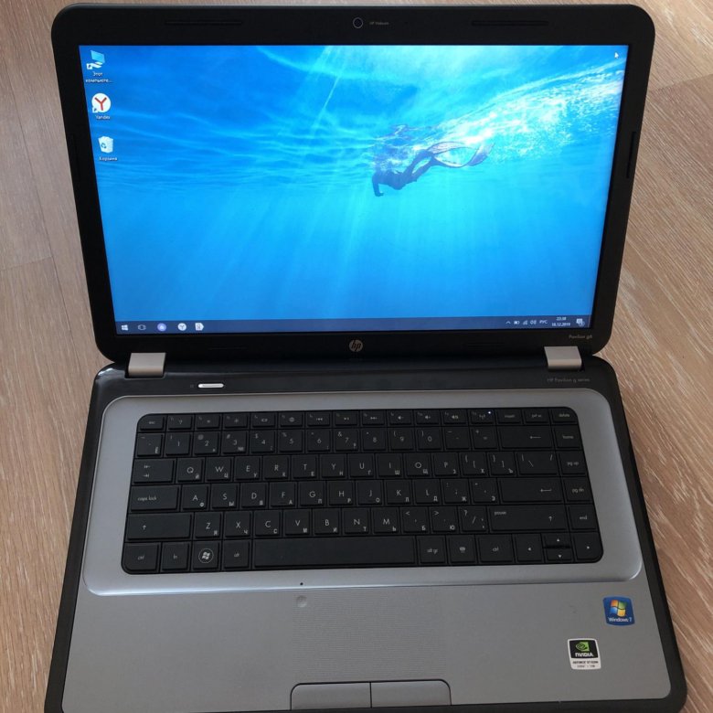 Hp pavilion dv6 2019er не включается экран