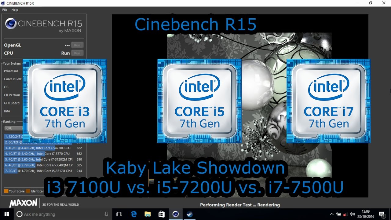 Core i5 7200u сравнение процессоров