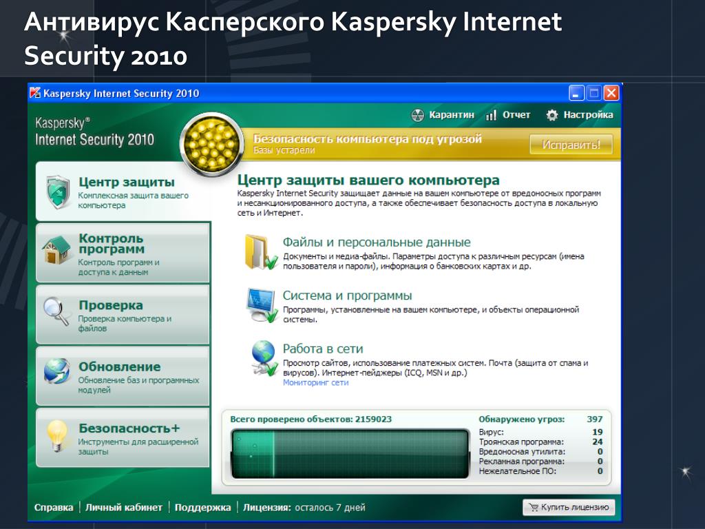 Проверка файлов. Антивирус Касперского 2010. Защитные программы для компьютера. Проверка компьютера. Проги для проверки ПК на вирусы.