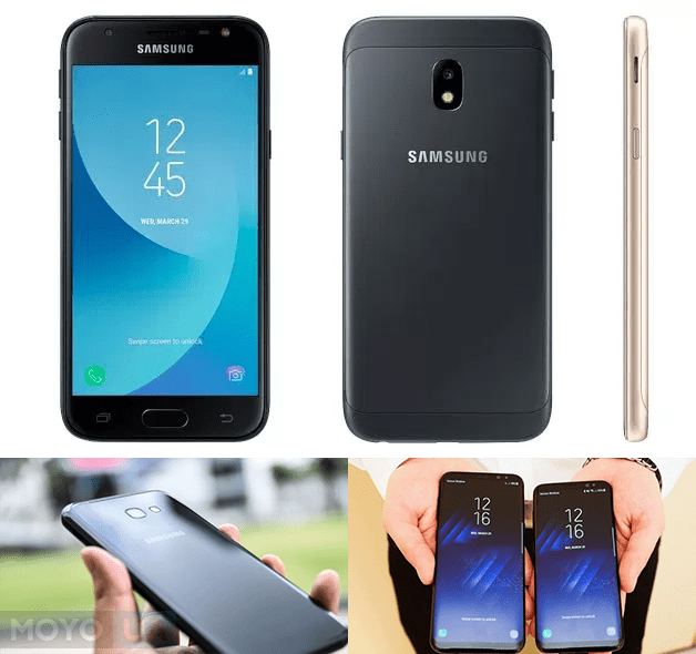 Телефон отличается. Samsung Galaxy линейка смартфонов.