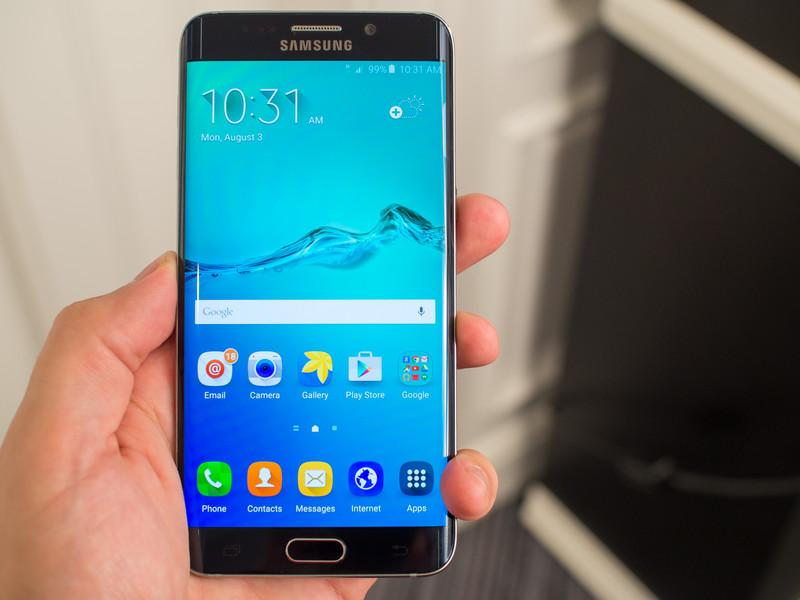 Как перезагрузить самсунг s6 edge если завис