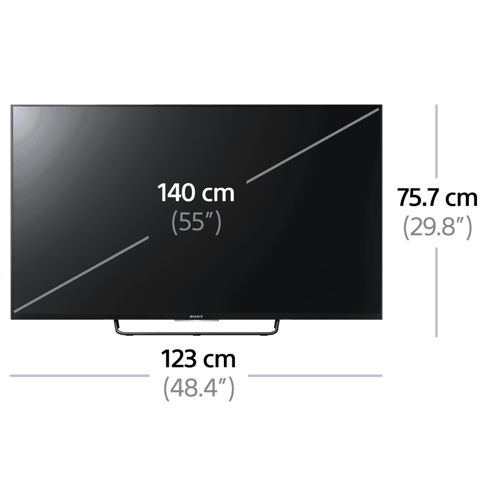Диагональ 40 это сколько. Телевизор Sony 75 дюймов габариты. Телевизор сони 55 дюймов габариты в см. Габариты телевизора сони 65 дюймов. Габариты телевизора сони Bravia 55 дюймов.