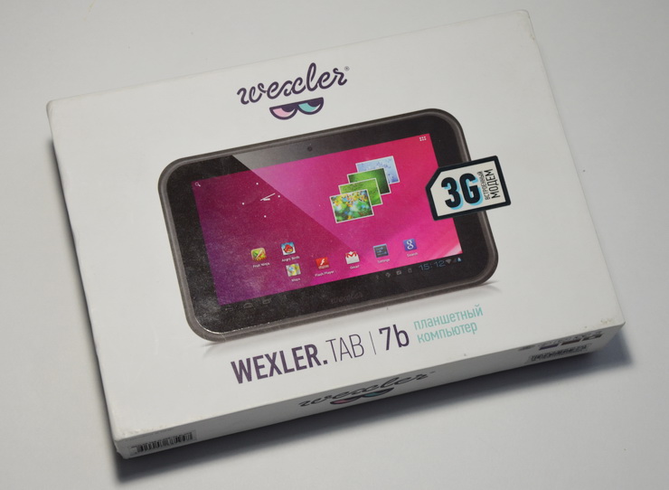 Сброс планшета wexler tab