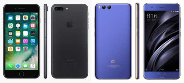 Что лучше xiaomi или iphone 7