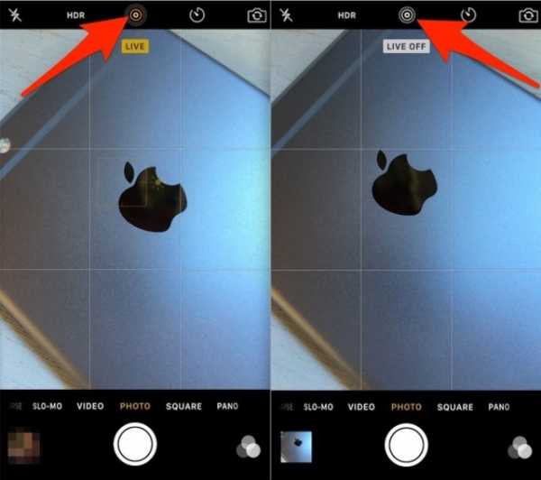 Как на айфоне сделать живые фотографии