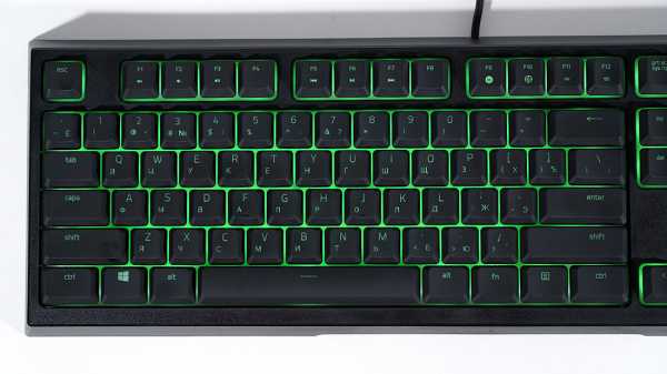 Razer клавиатура не работают клавиши