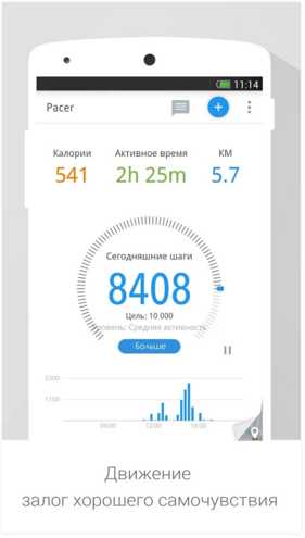Программа шагомер для андроид
